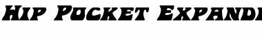 Download Hip Pocket Expanded Italic Font Download Hip Pocket Expanded Italic Font