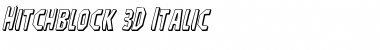 Download Hitchblock 3D Italic Font Download Hitchblock 3D Italic Font