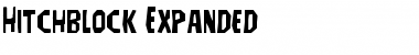 Download Hitchblock Expanded Font Download Hitchblock Expanded Font