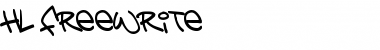 Download HL Freewrite Font Download HL Freewrite Font