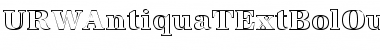 Download URWAntiquaTExtBolOu1 Font Download URWAntiquaTExtBolOu1 Font
