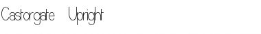 Download Castorgate - Upright Font Download Castorgate - Upright Font