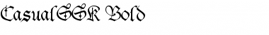 Download CasualSSK Font Download CasualSSK Font