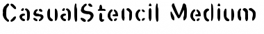 Download CasualStencil Font Download CasualStencil Font