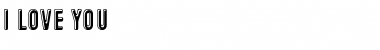 Download I love you Font Download I love you Font