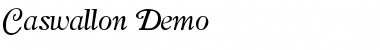 Download Caswallon Demo Font Download Caswallon Demo Font