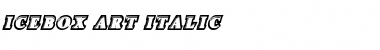 Download Icebox Art Italic Font Download Icebox Art Italic Font