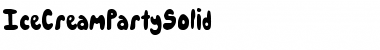 Download IceCreamPartySolid Font Download IceCreamPartySolid Font