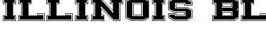 Download ILLINOIS block Font Download ILLINOIS block Font