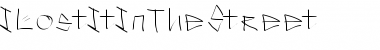 Download ILostItInTheStreet Font Download ILostItInTheStreet Font