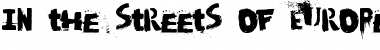 Download In the streets of Europe Font Download In the streets of Europe Font