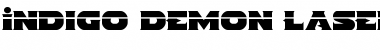 Download Indigo Demon Laser Font Download Indigo Demon Laser Font