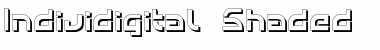 Download Individigital Shaded Font Download Individigital Shaded Font