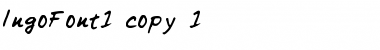 Download IngoFont1 Font Download IngoFont1 Font
