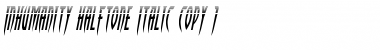 Download Inhumanity Halftone Italic Font Download Inhumanity Halftone Italic Font
