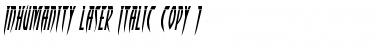 Download Inhumanity Laser Italic Font Download Inhumanity Laser Italic Font