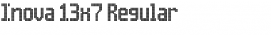 Download Inova 13x7 Font Download Inova 13x7 Font