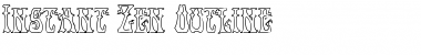Download Instant Zen Outline Font Download Instant Zen Outline Font