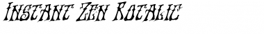 Download Instant Zen Rotalic Font Download Instant Zen Rotalic Font