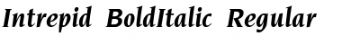 Download Intrepid-BoldItalic Regular Font Download Intrepid-BoldItalic Regular Font