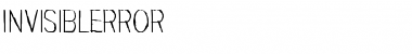 Download Invisiblerror Font Download Invisiblerror Font
