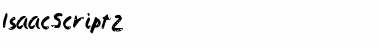 Download IsaacScript2 Font Download IsaacScript2 Font
