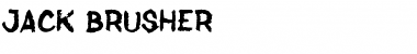 Download Jack Brusher Font Download Jack Brusher Font