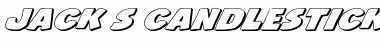 Download Jack's Candlestick 3D Expanded Font Download Jack's Candlestick 3D Expanded Font