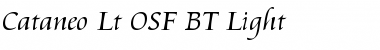 Download Cataneo Lt OSF BT Font Download Cataneo Lt OSF BT Font