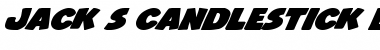 Download Jack's Candlestick Bold Expanded Font Download Jack's Candlestick Bold Expanded Font