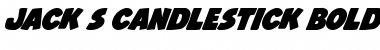 Download Jack's Candlestick Bold Font Download Jack's Candlestick Bold Font