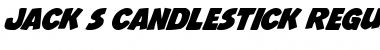 Download Jack's Candlestick Font Download Jack's Candlestick Font