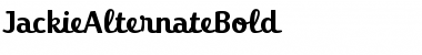 Download JackieAlternateBold Font Download JackieAlternateBold Font