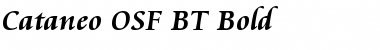 Download Cataneo OSF BT Font Download Cataneo OSF BT Font