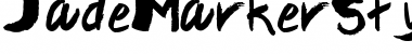 Download JadeMarkerStyled Font Download JadeMarkerStyled Font