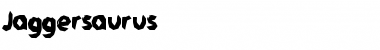 Download Jaggersaurus Font Download Jaggersaurus Font
