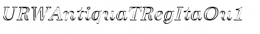 Download URWAntiquaTRegItaOu1 Font Download URWAntiquaTRegItaOu1 Font
