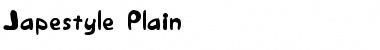 Download Japestyle Font Download Japestyle Font