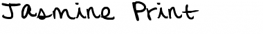 Download Jasmine Print Font Download Jasmine Print Font