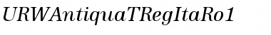 Download URWAntiquaTRegItaRo1 Font Download URWAntiquaTRegItaRo1 Font