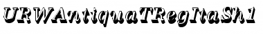 Download URWAntiquaTRegItaSh1 Font Download URWAntiquaTRegItaSh1 Font