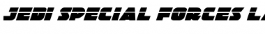 Download Jedi Special Forces Laser Italic Font Download Jedi Special Forces Laser Italic Font