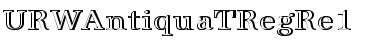 Download URWAntiquaTRegRe1 Font Download URWAntiquaTRegRe1 Font