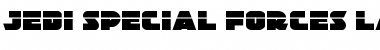Download Jedi Special Forces Laser Font Download Jedi Special Forces Laser Font