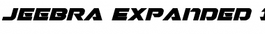 Download Jeebra Expanded Italic Font Download Jeebra Expanded Italic Font