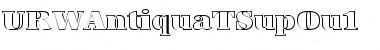 Download URWAntiquaTSupOu1 Font Download URWAntiquaTSupOu1 Font