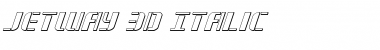 Download Jetway 3D Italic Font Download Jetway 3D Italic Font