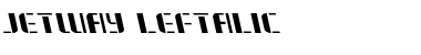 Download Jetway Leftalic Font Download Jetway Leftalic Font