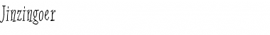 Download Jinzingoer Font Download Jinzingoer Font