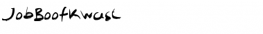 Download JobBoofKwast Font Download JobBoofKwast Font